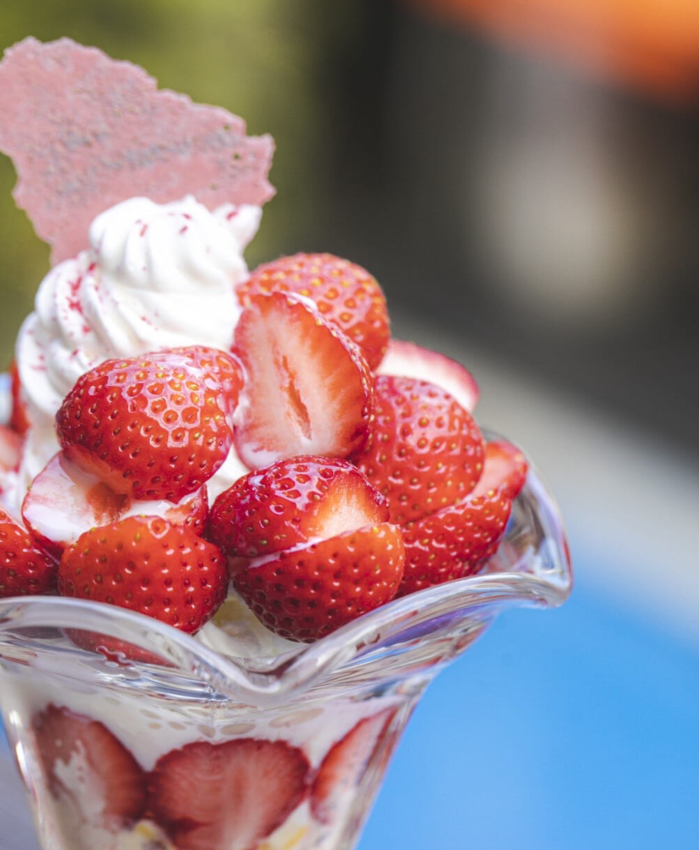 期間限定 Strawberry Dessert ストロベリーパンケーキ 苺パフェ ウィズザスタイルフクオカ With The Style Fukuoka